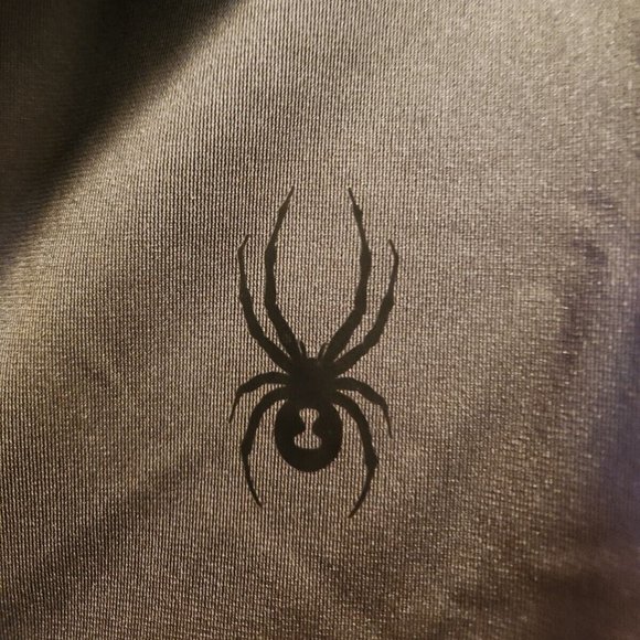 NEW Spyder Track Jacket Gray Full Zip Mens Medium - Picture 3 of 5